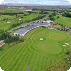 Golfing in iceland